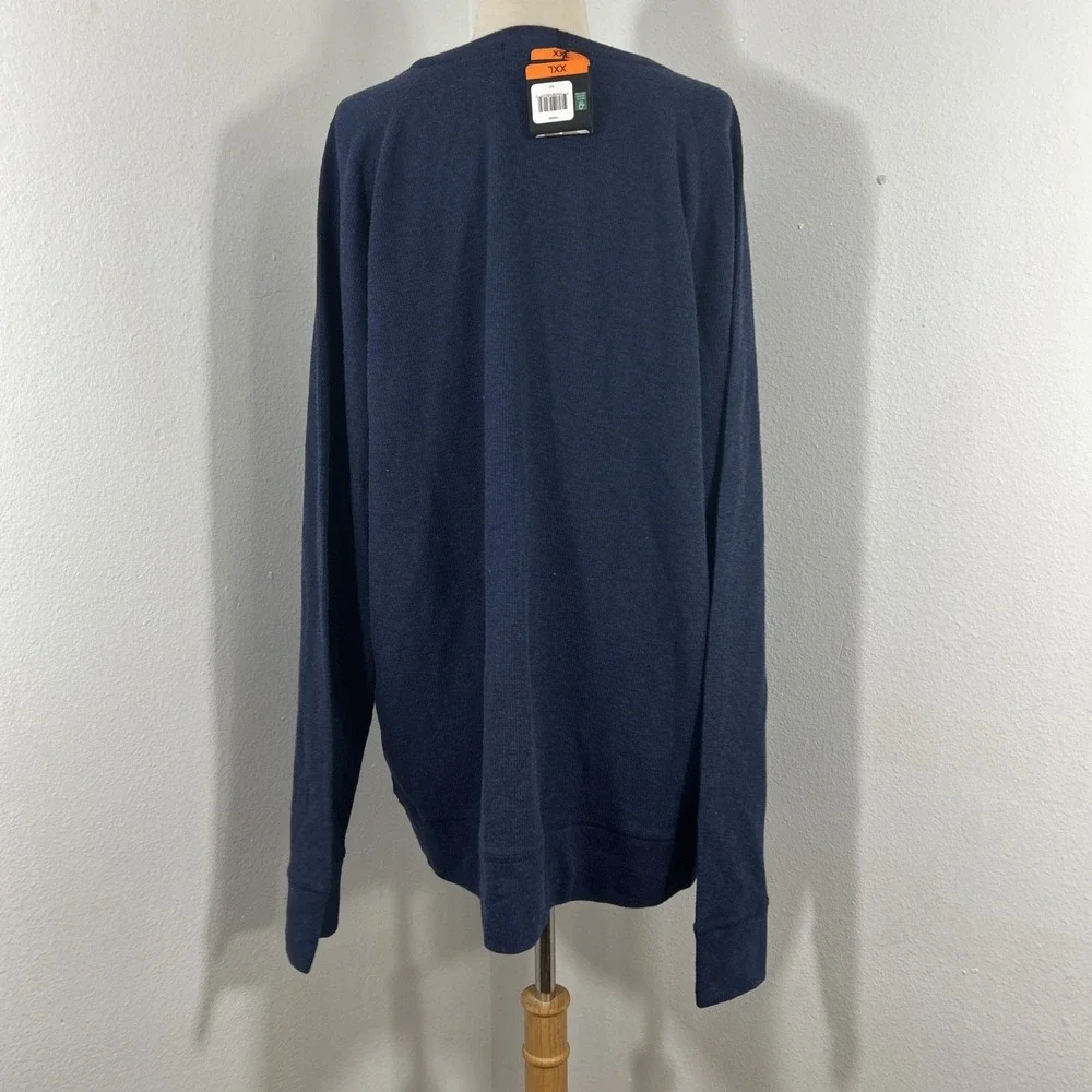 Banana Republic Sweater Mens XXL Blue Crew Pullover Preppy‎ Minimalist Business